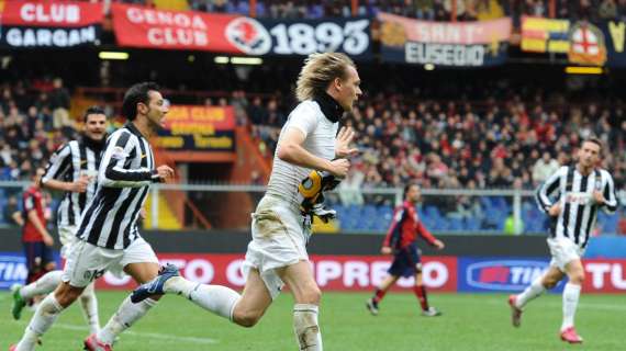 Krasic show: Genoa-Juventus 0-2 al 45'