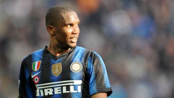 Eto'o e l'esultanza per Yuto: un abbraccio speciale