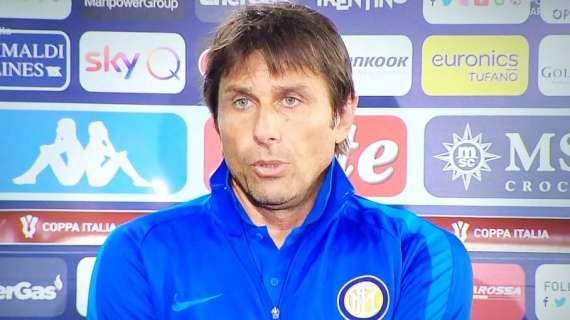 Conte a InterTV: "Trasformiamo la rabbia in qualcosa di positivo. Ora potrò ruotare i giocatori"