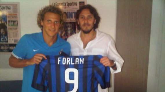 Forlán e una foto "molto speciale" con il fratello