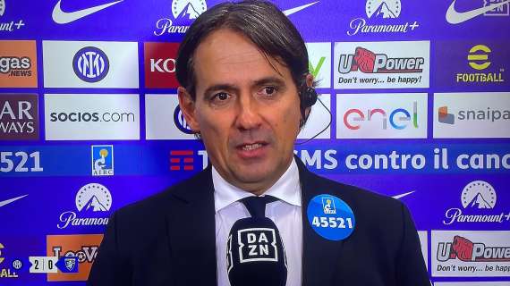 Inzaghi: "Inter favorita? Magari lo dicono per come giochiamo. Di sicuro non siamo noi la squadra più ricca"