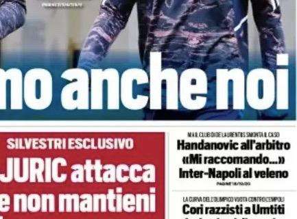 Prima TS - Handanovic all'arbitro: "Mi raccomando...". Inter-Napoli al veleno, ma il club di De Laurentiis smonta il caso