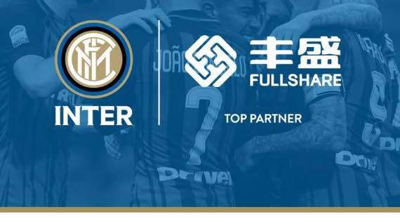 Inter, nuovo accordo di collaborazione con l'impresa cinese Fullshare Holding Limited