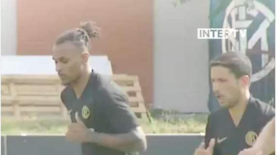 VIDEO - La player cam dell'Inter su Lazaro: l'allenamento dell'austriaco