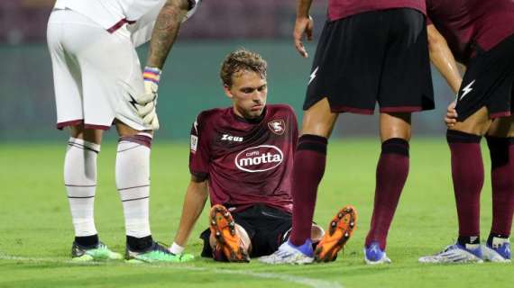 Qui Salernitana - La lista infortunati si allunga. Per la gara con l'Inter Bohinen ancora in dubbio