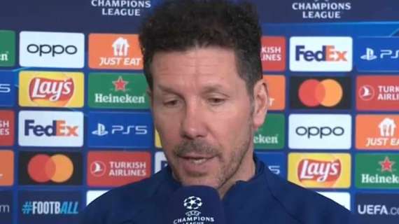 Simeone a Sky: "Griezmann gioca dal 1'. Un dispiacere agli interisti? No comment"