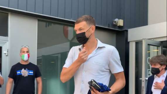 DZEKO-DAY - Dall'arrivo a Milano al primo allenamento ad Appiano