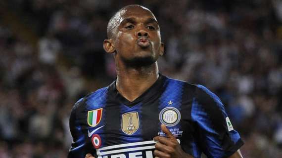 Eto'o: "L'anno prossimo voglio vincere tutto!"