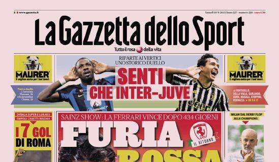 Prima GdS - Senti che Inter-Juve. Riparte ai vertici uno storico duello