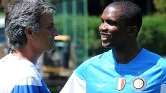 Mou: "Sarebbe fantastico Eto'o al Chelsea". Blues in corsa, l'Inter è defilata