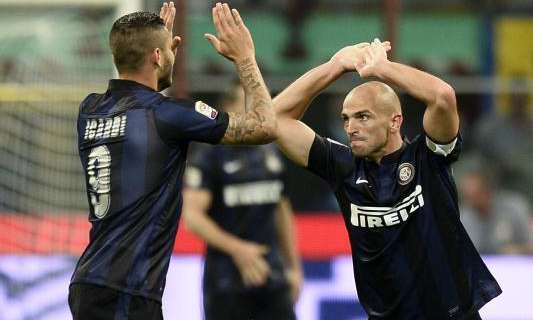 Cambiasso re dei passaggi all'Inter. Però Cassano...