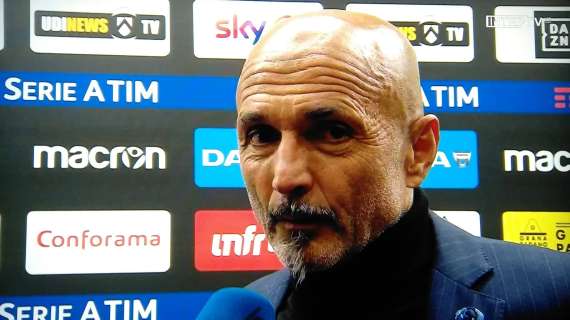 Spalletti a InterTV: "Abbiamo fatto una buona partita, dando il 100%. Vecino? È da rivalutare"