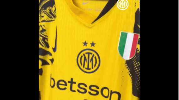 VIDEO - Inter third kit, sui social nerazzurri la versione con lo scudetto