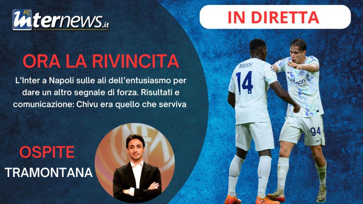 LIVE - 7 di FILA, ora il NAPOLI e CONTE per la nostra RIVINCITA! Tutti I MERITI di CHIVU