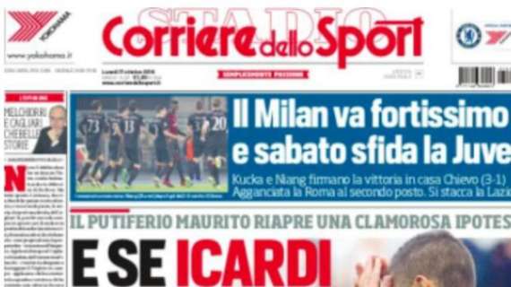 Prima pagina CdS - E se Icardi andasse al Napoli?