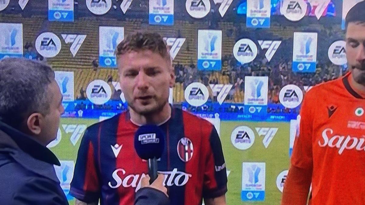 Bologna, Immobile a SM: "Mi serviva questo gol dopo mesi di sofferenza. Ora vogliamo la Supercoppa"
