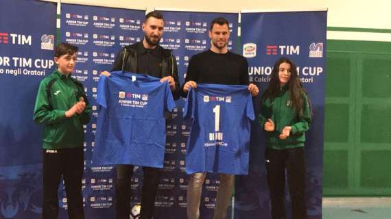VIDEO - Daniele Padelli parla ai bambini della Junior Tim Cup: "Ho una speranza per il derby"