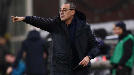 Sarri: "Ci dispiace aver perso, ma restano altri cinque mesi. Lazio in un momento magico"