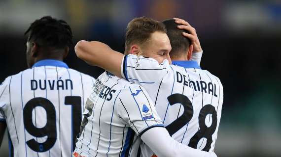 L'Atalanta si riscatta in campionato: sbancato il Bentegodi, Verona battuto 2-1