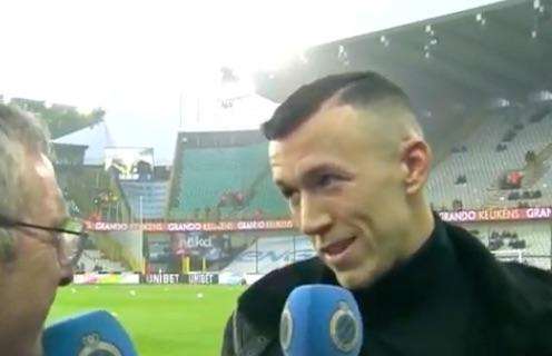 Perisic, visita a Bruges: "Sto bene fisicamente e gioco. Juve la più forte in Italia, ma anche noi stiamo lottando"