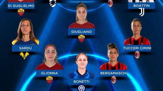 Nell'Inter Women brilla Bonetti: l'interista è nella Top 11 FIGC dell'ultima giornata 