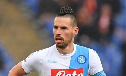 Hamsik: "Il nostro obiettivo è il secondo posto, ma Lazio e Inter sono ancora in corsa"