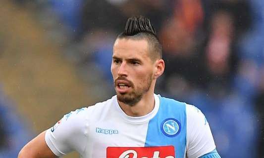 Napoli, Hamsik: "Il 7-1 dell'Inter è sorprendente, vuol dire che dobbiamo guardarci anche alle spalle" 