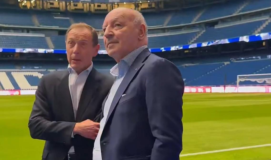 VIDEO - Inter Legends a Madrid. Tête-à-tête tra Marotta e Butragueno
