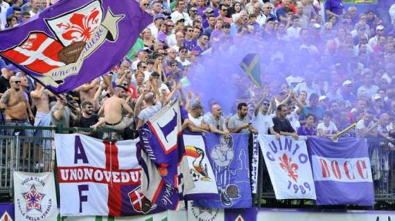 Fiorentina, mille tifosi attesi a San Siro