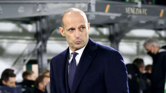 Juventus, Allegri non si sbilancia: "La quota Scudetto spetta alle tre davanti"