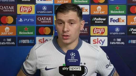 Barella a Sky: "L'atteggiamento di chi è entrato è stato fantastico. Juve? Forte, è concorrente per lo Scudetto"