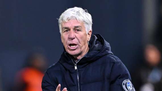 Atalanta, Gasperini: "Con Inter e Juve alla pari, col Napoli perso per un episodio"