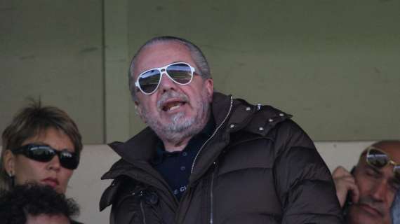 De Laurentiis tarantolato: "Stasera mi diverto!"