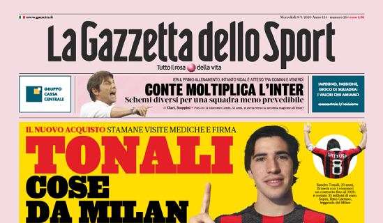 Prima GdS - Conte moltiplica l'Inter. Vidal tra domani e venerdì