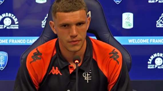 Empoli, si presenta Franco Carboni: "Questa è una tappa importante per me. Il modello? Theo Hernandez"