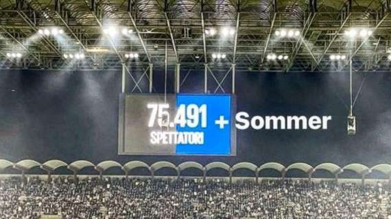 L'Inter domina la Juve, Materazzi rincara la dose: "75.491 spettatori più Sommer"