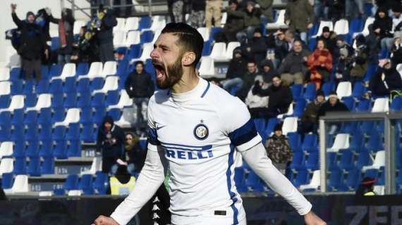 Candreva on fire: 3 gol in 5 partite e terzo al Sassuolo