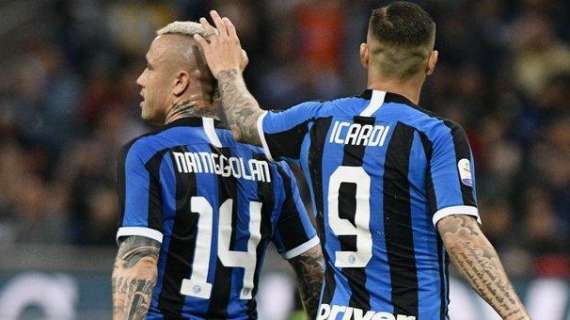 Sky - Inter ad Appiano prima della partenza per Lugano: Icardi e Nainggolan regolarmente presenti 