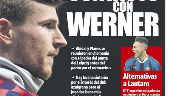 Prima MD - Barcellona, contatto con Werner: è un'alternativa a Lautaro 