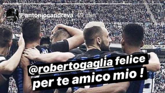 Candreva, su Instagram messaggio per Gagliardini: "Felice per te, amico mio"