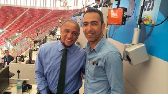 FOTO - Djorkaeff-R. Carlos, rendez-vous in Brasile