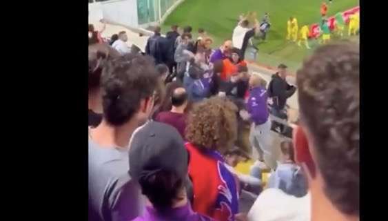 Fiorentina-Inter, aggredito un tifoso nerazzurro: Daspo di 3 anni e denuncia per il sostenitore della Viola