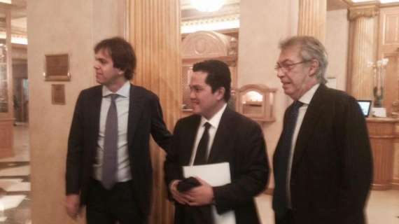 Assemblea soci, arrivato al Gallia anche Moratti