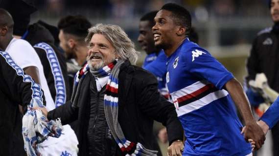 Eto'o contro Ferrero: "Aspetto soldi da 9 mesi. Ora..."