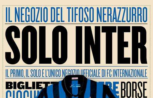 Il 26 novembre apre a Milano Solo Inter