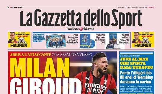 Prima GdS - Milan, Giroud. E c'è di più