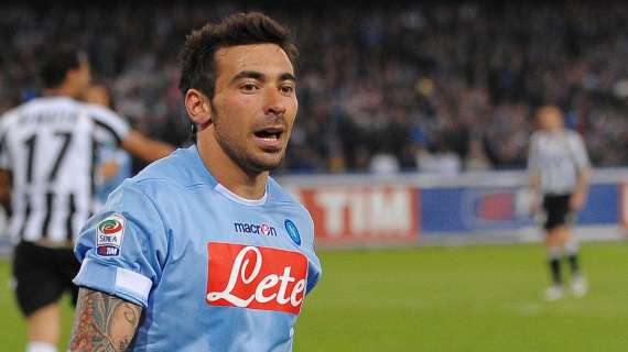 A Napoli amichevole in famiglia. Brilla Lavezzi