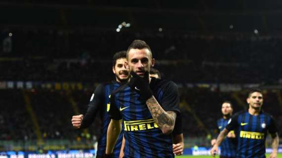 Brozovic alla prima doppietta in Serie A: 3 gol come quelli messi a segno nelle precedenti 30 partite