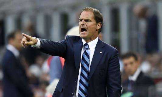 CdS - De Boer chiaro: vuole subito una reazione