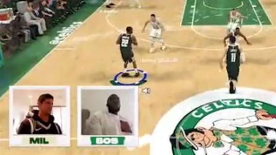 Derby belga sottocanestro con NBA2K: Courtois sconfigge Lukaku e i suoi Celtics